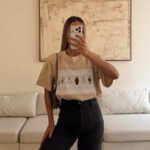 تیشرت Eleven مدل طرح Teddy brother's -warm beige