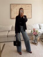 Pull&Bear | Azure Drift Relaxed Denim - Image 2