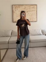 شلوار جین واید لگ H&M آبی کلاسیک - Image 2