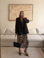 CATTLEYA Blazer | Black Nocturne