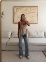 Sand Serenade Top | Soft Beige - Image 3
