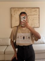 تیشرت Eleven مدل طرح Teddy brother's -warm beige - Image 3