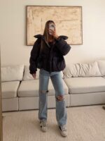 IBIZA Ripped-Straight Wide Jean|ZARA - Image 5