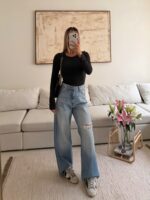 Pull&Bear | Baggy Denim | Sky Drift - Image 4