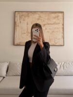 CATTLEYA Blazer | Black Nocturne - Image 3