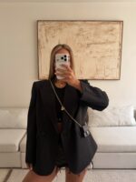 CATTLEYA Blazer | Black Nocturne - Image 9