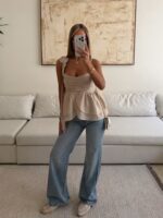 Sand Serenade Top | Soft Beige - Image 6