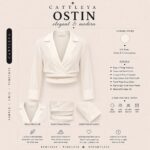 کت کراپ بندی لینن ostin