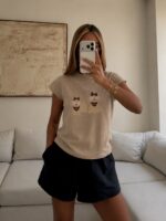 Milk Tea Beige-Eleven-Puppy Crush Tee - Image 2