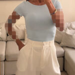 River Island |Slim fit tee | sky blue