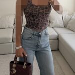 River island-Leopard top