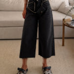 ZARA | Cropped Relaxed Straight