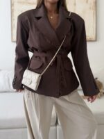 CATTLEYA Vintage Blazer | Mocha Melt - Image 3