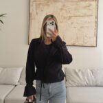 ZARA Soft Wrap Blazer | Soft Black Edition
