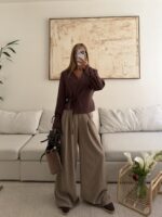 ZARA Soft Wrap Blazer | Rosewood Cocoa - Image 2