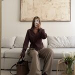 ZARA Soft Wrap Blazer | Rosewood Cocoa
