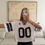 White Linear | Mesh Jersey