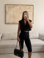 CATTLEYA Midnight Chic | Cropped Blazer Vest