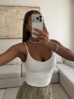 River island-White top - Image 3