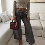 ZARA Shadow Move | Wide Leg Mid Rise