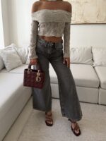 River Island-Off Shoulder Top - Image 5