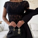 River Island-T-shert Lace Blouse