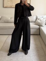 CATTLEYA Boxy Blazer | Onyx Black