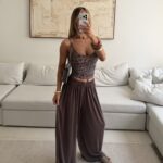 K.T.N Flow | Cocoa Wide Leg Trousers