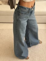 Zara-Extreme Wide-Leg Jeans - Image 4