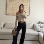 H&M | Wide Leg Dark Wash