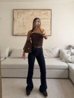 H&M | Navy Blue Sculpt Bootcut - Image 2