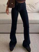 H&M | Navy Blue Sculpt Bootcut