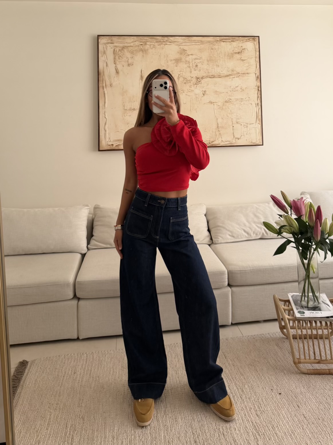 IMG_9359-compressed H&m| Patch Pocket Wide Leg Jeans - Image 1