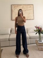 H&m| Patch Pocket Wide Leg Jeans - Image 3