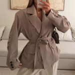 CATTLEYA Vintage Blazer | Stone Taupe