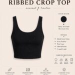 Sterdivarius-Ribbed Crop Top
