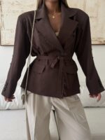 CATTLEYA Vintage Blazer | Mocha Melt - Image 2