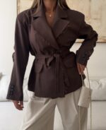 CATTLEYA Vintage Blazer | Mocha Melt - Image 3