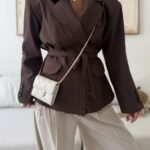 CATTLEYA Vintage Blazer | Mocha Melt