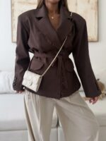 CATTLEYA Vintage Blazer | Mocha Melt