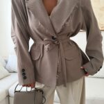 CATTLEYA Vintage Blazer | Stone Taupe