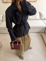 CATTLEYA Vintage Blazer | Dark Navy - Image 3