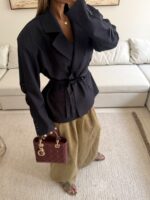 CATTLEYA Vintage Blazer | Dark Navy - Image 3