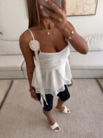 Cloud Whisper Top | White Dream - Image 2