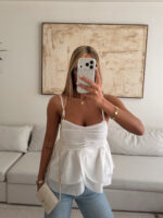 Cloud Whisper Top | White Dream - Image 6