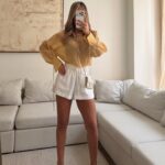 Linen-Shorts white