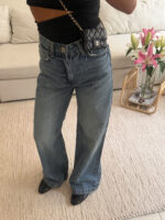 Pull&Bear | Azure Drift Relaxed Denim - Image 4