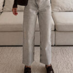 Zurich Grey -Cropped Straight | breshka