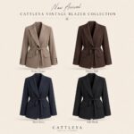 CATTLEYA Vintage Blazer | Soft Black - Image 4