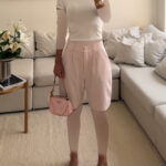 CATTLEYA | Bermuda Short| Baby pink